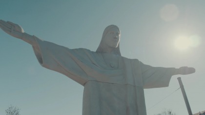 Image Ap&eacute;ritif d'adieu &agrave; la statue du Cristo du Corcovado au Domino &agrave; Fribourg